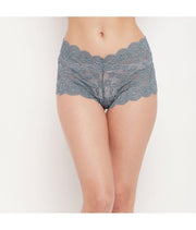 Lace Solid Women's Boy Shorts - Purely Femme