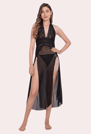 Sensual Mesh Nightgown for Women - Purely Femme