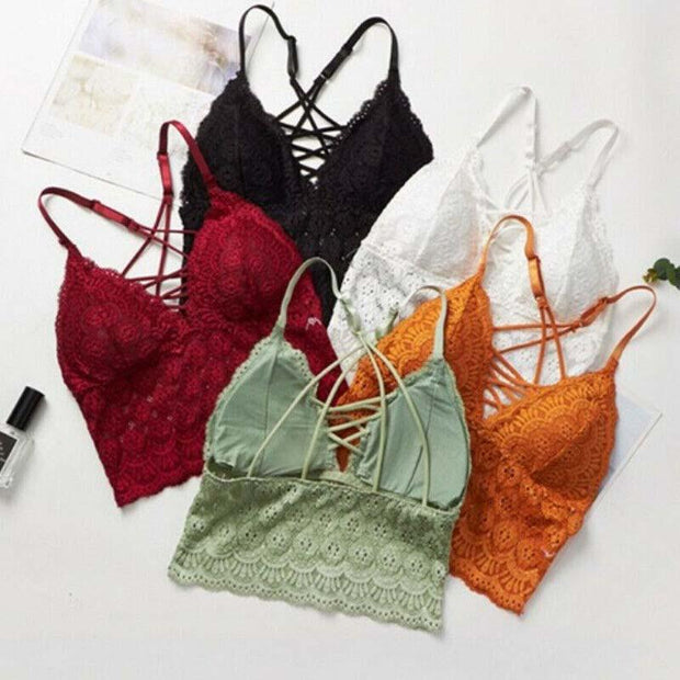 Soft Lace luxury longline bralette ( 2 Pack ) - Purely Femme