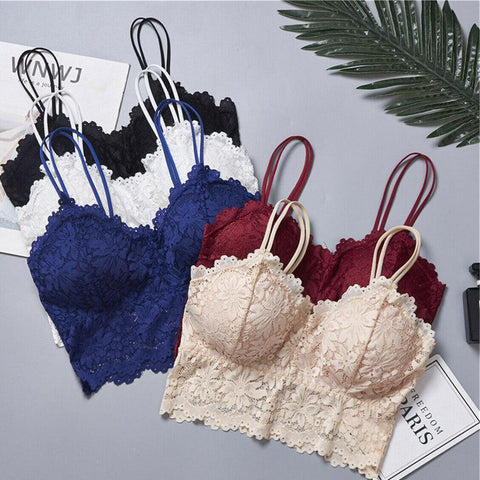 Cute Stretch lace bralette Bra top (Pack of 2) - Purely Femme