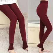 Maroon Tights - Women's Stylish Legwear - Purely Femme