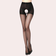 CROTCHLESS TIGHTS OPEN CROTCH TIGHTS ( 2 PACK ) - Purely Femme