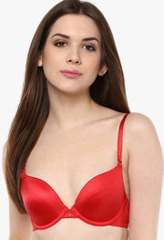 Smooth Sexy Hot Red Bridal Bra (Pk Of 2) - Purely Femme