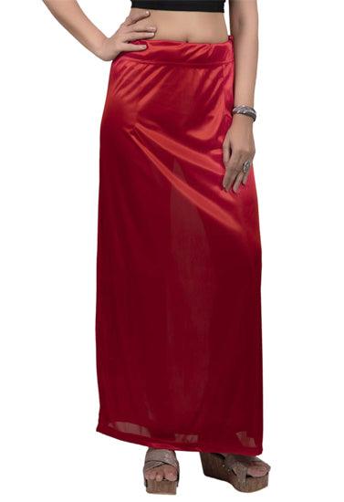 Women's Glimmering silk Stretchable Underskirt for Sarees - Purely Femme