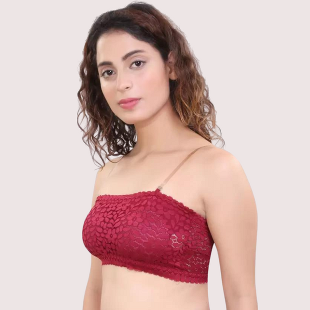 RelaxedFit Stretchable Wirefree Bralette for Effortless Style