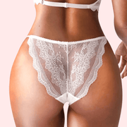 Exclusive French Daina Ultra Luxe Tanga Thong Panty Gift Box - Purely Femme