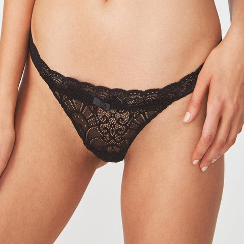 3 Pack Sensual Luxury Lace Panties - Purely Femme