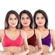 Clearance sale Pack of 10 cotton summer bras - Purely Femme