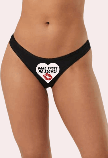 Beb's Secret Message Naughty Panty - Purely Femme