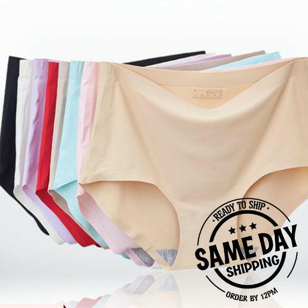 3 Pack luxury laser cut seamless panties - Purely Femme