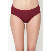 Comfy Purely Femme Women's Best Fitting Plus Size Maroon Cotton Panties(Pkt of 2) - Purely Femme