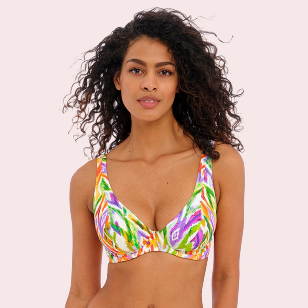 Bra-Top Bikini for Free-Spirited Water Fun