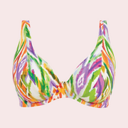 Bra-Top Bikini for Free-Spirited Water Fun