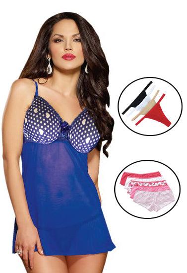 Fantastic Transparent Lace Nightwear Good Gift to Your Wife - Purely Femme