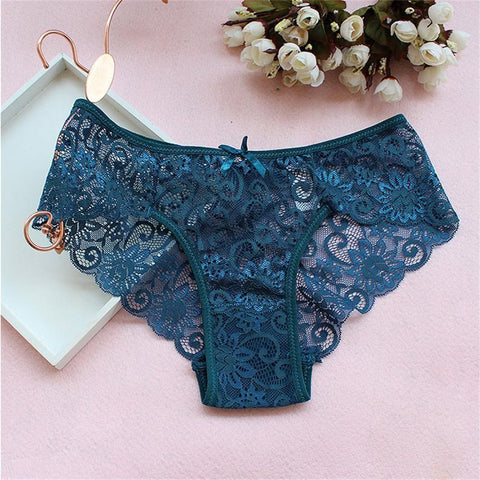 Ladies Bloom Trim Clothing Sexy Lace Underwear - Purely Femme