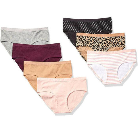 Women's Cool Hipsters Panties Lot Of 7 - Purely Femme