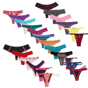 5 pack sexy thong Variety Pack - Purely Femme