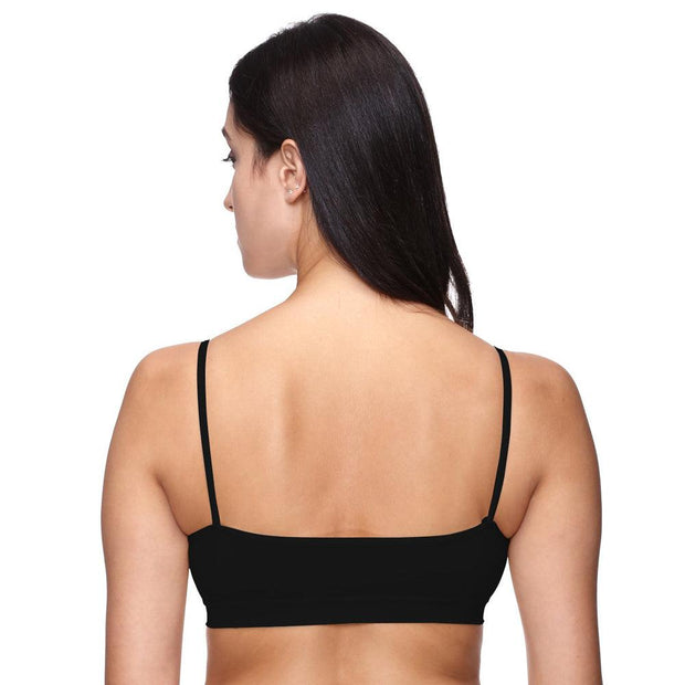 Chic & Flirty Thin Straps Sports Bra- Pack of 3 - Purely Femme