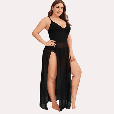 Feminine Sheer Seduction Nightgown - Purely Femme