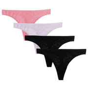 Sexy Lace thong panties pack of 4 - Purely Femme