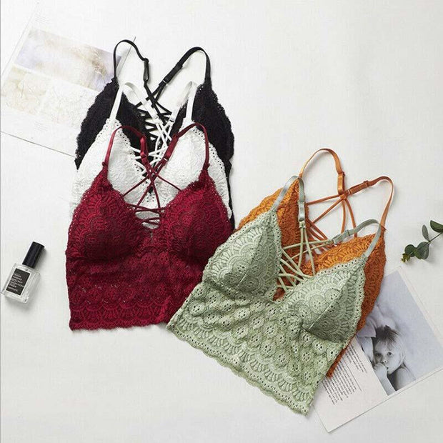 Soft Lace luxury longline bralette ( 2 Pack ) - Purely Femme