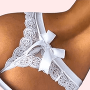 French Daina Premium Lace String in Elegant Gift Box - Purely Femme