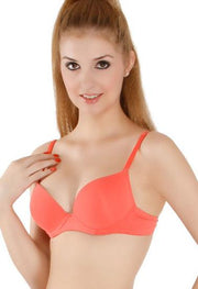 Comfortable Padded Non Wired Smooth T-Shirt Bra - Purely Femme