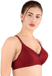 Women T-Shirt Lightly Padded Bra - Purely Femme